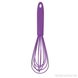 Colourworks Silicone Whisk Purple - B0058HT4M0